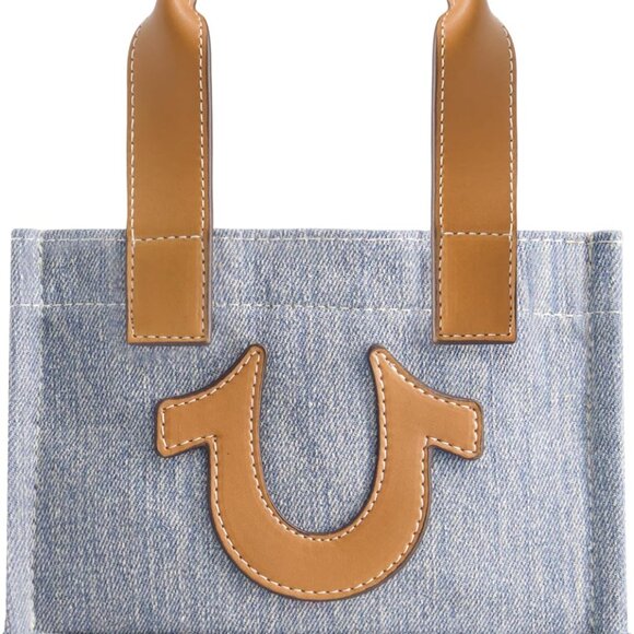 Tote Bag, Women's Mini Travel Shoulder Bag with Adjustable Strap and Horseshoe L